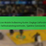 NBA Live Mobile Indløsning Koder: Daglige Udfordringer, Fællesskabsbegivenheder, Sjældne Genstande