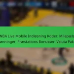 NBA Live Mobile Indløsning Koder: Milepæls Belønninger, Præstations Bonusser, Valuta Pakker