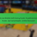 NBA Live Mobile Indløsning Koder: Krydsfremmende Koder, Spil Samarbejder, Unikke Bonusser