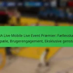 NBA Live Mobile Live Event Præmier: Fællesskabs milepæle, Brugerengagement, Eksklusive genstande