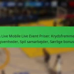 NBA Live Mobile Live Event Priser: Krydsfremmende begivenheder, Spil samarbejder, Særlige bonusser