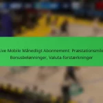 NBA Live Mobile Månedligt Abonnement: Præstationsmilepæle, Bonusbelønninger, Valuta-forstærkninger