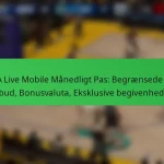 NBA Live Mobile Månedligt Pas: Begrænsede tids tilbud, Bonusvaluta, Eksklusive begivenheder